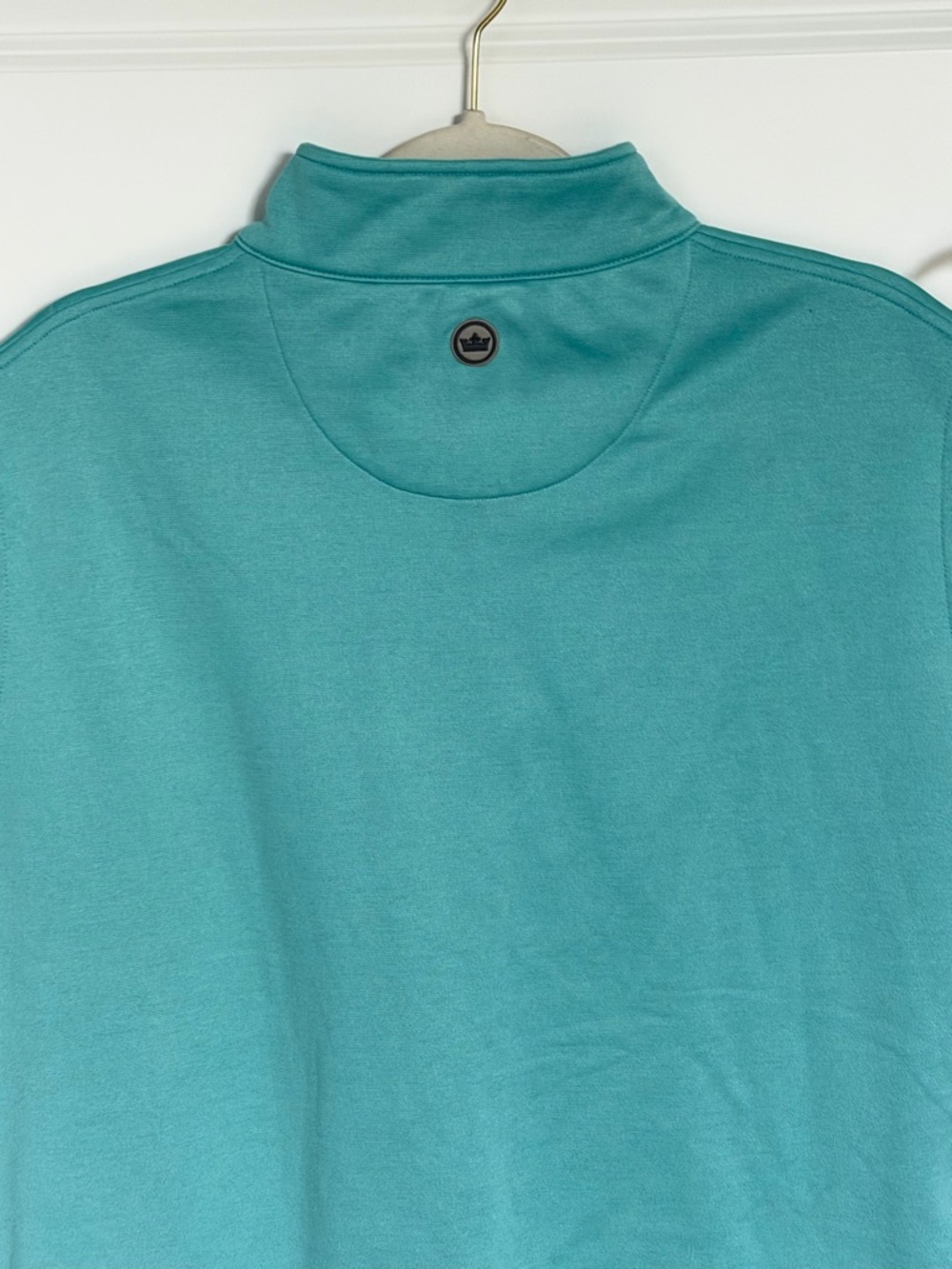 Peter Millar Men's Teal Quarter-Zip Pullover Sport Vest Size XL 39501 - Picture 7 of 13